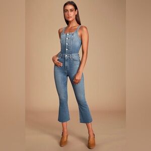 Etica Ivy Denim Jumpsuit Size S